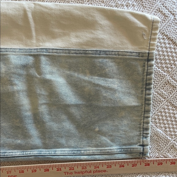 PILCRO The Kenna Mid-Rise Heritage Barrel Jeans in Blue Women's Sz 27 L - Picture 7 of 15